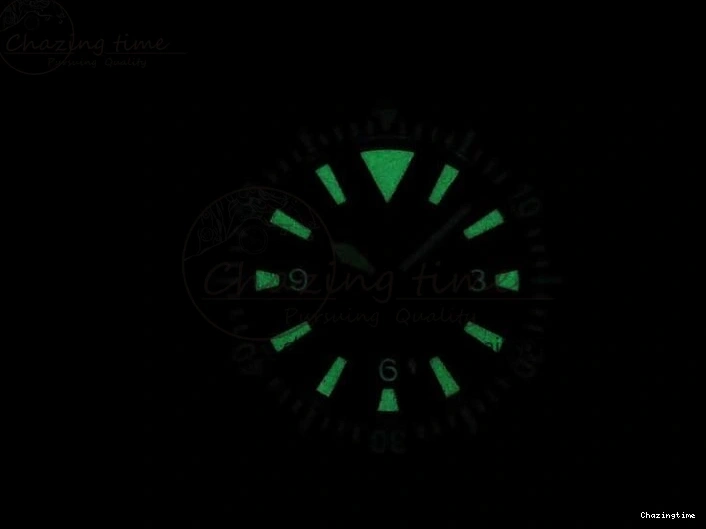 1219 Vintage Seamaster 300 No Date SS B12 Black Dial On Brown Leather Strap A2836 (Free Nylon Strap) Comfortable 7912